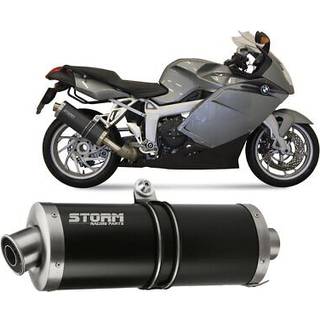 Storm Steel Black Oval endelyddæmper