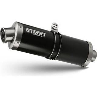 Storm Steel Black Oval endelyddæmper