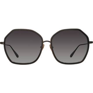 Linda Farrow ROWE LFL1432 C3 65 Solbriller Kvinder Black - Black - 65mm