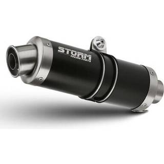 Storm Steel Black Oval endelyddæmper