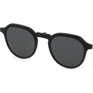 Sting AGSJ702 Clip-On Only Polarized U28P 45 Solbriller Mænd Black - Black - 45mm