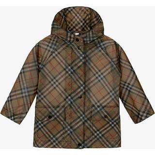 Burberry Kids Burberry Check parka - multicoloured - Y 10