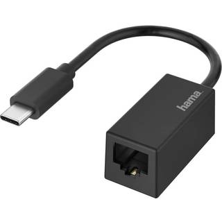 Hama - network adapter - USB-C - Gigabit Ethernet x 1