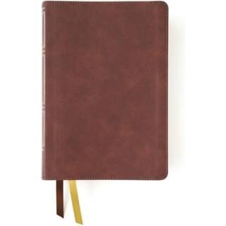 NKJV, Thompson Chain-Reference Bible, Leathersoft, Brown, Red Letter, Thumb Indexed, Comfort Print