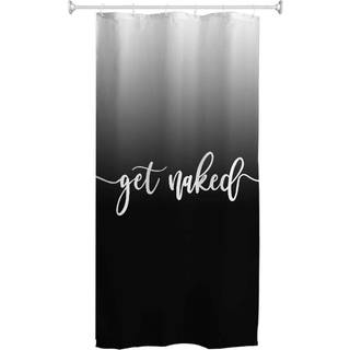 ELEROYE STALL GET NAKED BROWER GARSTERTAIN SVART GRAYLIG HVID TIL SVART FUNNY CUT ART FONTS WORD