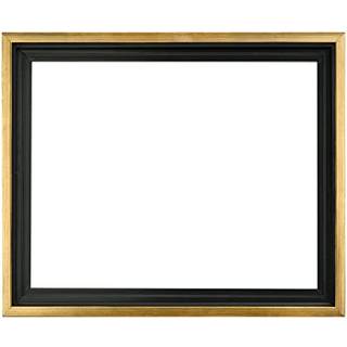 Jerrys 3/4 Core Floater 3 Pack Rammer til l?rredskunstersk?rm [18x24 - sort/antik guld] - Perfekt til hjemmeindretning sovev?relse v?gkunst stuei