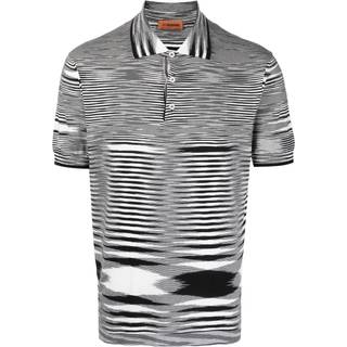 Missoni Space-dyed cotton polo shirt - black - EU 48