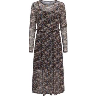ICHI dame kjole IXNIKITA - Black Print - S