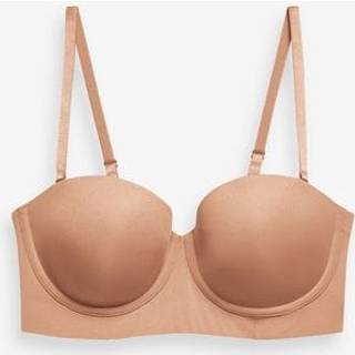 Next Praline Nude Light Pad Smoothing Longline Low Back Strapless Bra A-E