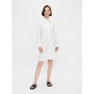 PIECES dame skjortekjole PCFHILOH - Bright White - XS