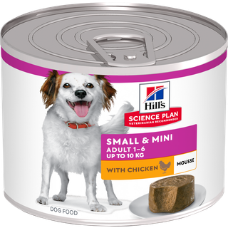 Adult Small & Mini kylling 200 g