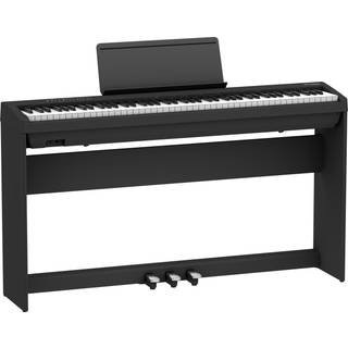 Roland FP-30X i Sort m. Fuldt Setup + Justerbar Bænk og Hovedtelefoner