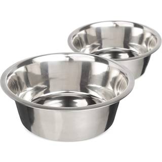 Neater Pet Brands Rustfrit st?l Hund og Cat Bowls (2 Pack) Neater Feeder Deluxe eller Express Extra Replacement Bowl (Metal Food and Water Dish)