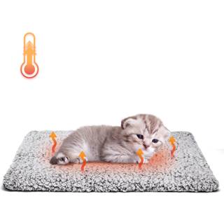 Nobleza selvopvarmende katteseng Superbld termisk hundekasse Sengemtte til at sove Vaskbar Anti-Slip Selvopvarmende Pet Kennel Pad til sm mell
