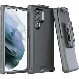 Motiv Samsung Galaxy S22 Ultra Heavy Duty Holster Case med b?lteklip | Quad -lag med milit?r kvalitet. Designet i New York - Bunker Series