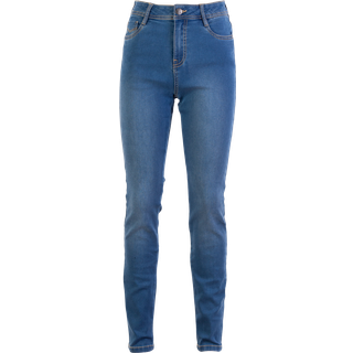 Steenholt Grace Dame Jeans m. stretch - Medium Light Blue - 38/32