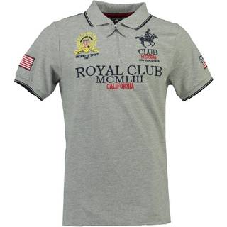 GEOGRAPHICAL NORWAY POLO Herre KERATINE - Grey - S