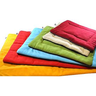 Downtown Pet Supply - Dog Crate Mat - Comfort Dog Bed eller Cat Bed - Soft Fleece Nap Mat - Easy Main Main Machine Wastable Dog Bed - Maroon - 29