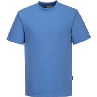 Antistatisk ESD t-shirt - Hamiltonblå (Størrelse: XXXL)