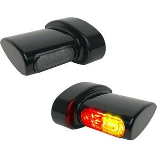 HeinzBikes Winglets Micro 3I1 LED-blinklys, bag, H-D modeller fra 1993