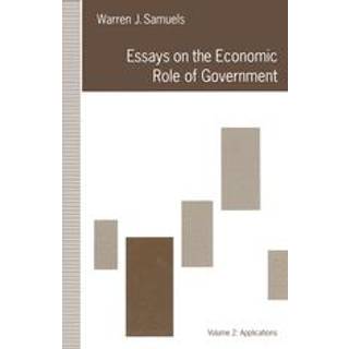 Essays on the Economic Role of Government