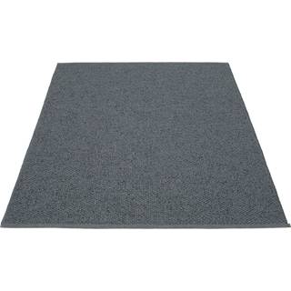 Pappelina, Svea tæppe 230x320 cm granit / black metallic