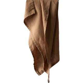 Viskestykke i hør 50x70 cm, hazelnut