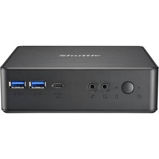 Shuttle XPC Nano PC NC40U7, Intel Core i7-1255U, 1x HDMI, 1x DP,1xUSB-C/DP, 6x USB3.2, 1x 2.5" bay, 2x M.2, 1x LAN, RAID, 24/7 permanent operation, incl. VESA & Stand