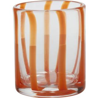 Bahne 10 Cm - Tumblers Glas Orange - 4980098
