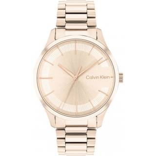 Watch - Iconic Bracelet - Calvin Klein - Gold - Unisex - One Size - Gold - One Size