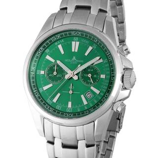 Jacques Lemans 1-2117L Liverpool Grøn/Stål Ø44 mm