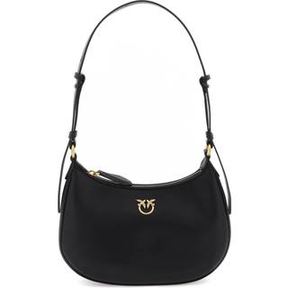 Pinko Half Moon Mini Skuldertaske sort