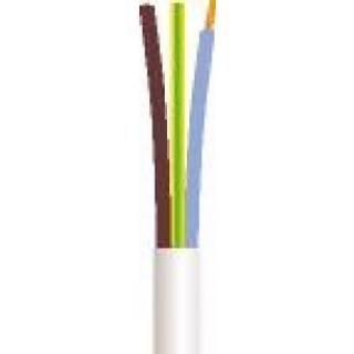 Ledning 3G2,5 H05Vv-F Hvid R50 Solar