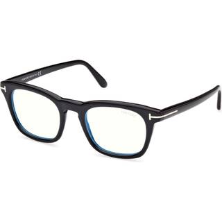 TOM FORD Mand FT5870-B 1 Optiske stel Acetat Sort Firkantet Normal