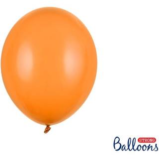 100 stk. Latexballoner mandarin orange 10" - Perfekt til festdekorationer