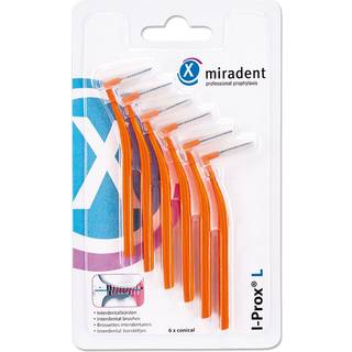 Mellemrumsbørster Miradent I-Prox L Conical ORANGE