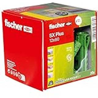 Fischer dybel sx plus 12x60 green med krave 20/pak