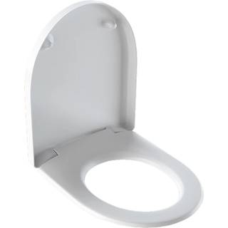 Geberit iCon toiletsæde: Soft close=Nej, Quick-Release-hængsel=Nej, Beslag=Oppefra, Hvid / Blank
