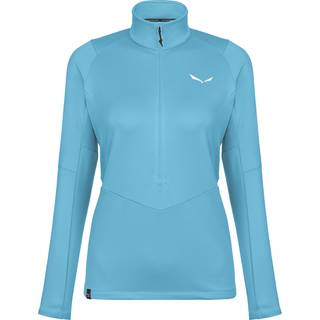 Salewa Women's Puez Polarlite Halfzip Fleece Fleecesweatere Damer størrelse 38 farve blå