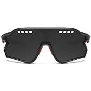 Briko Unisex I6L Daintree Black red Solbriller Nylon Sort Grå Geometrisk Normal