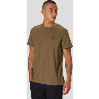 Clean Cut Copenhagen Basic Organic Tee Dark Camel