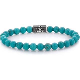 Rebel & Rose Armband Turquoise Delight 925 RR-6S001-S-L Herren