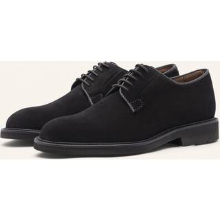 LOTTUSSE Herren Schnürschuhe braun Velours