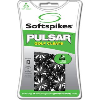 Softspikes Pulsar Golf Cleats Fast Twist 3.0 - 18 Count Clamshell Black