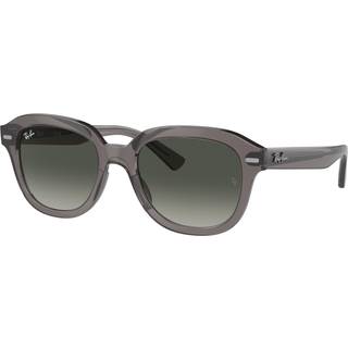 Ray-Ban RB4398F Erik Asian Fit 667571 53 Solbriller Mænd Grå - Transparent Dark Grey - 53mm