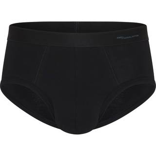 Mey Herren Men-Slip schwarz Pima unifarben