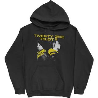 Twenty One Pilots Hættetrøje Back To Back Unisex Black 2XL