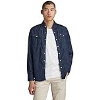 Unisex 3301 Slim Shirt - Dark blue - Men