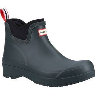 HUNTER Herren Schuhe grün Gummi