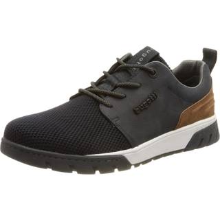 bugatti Herren Sneaker schwarz Textil & Canvas